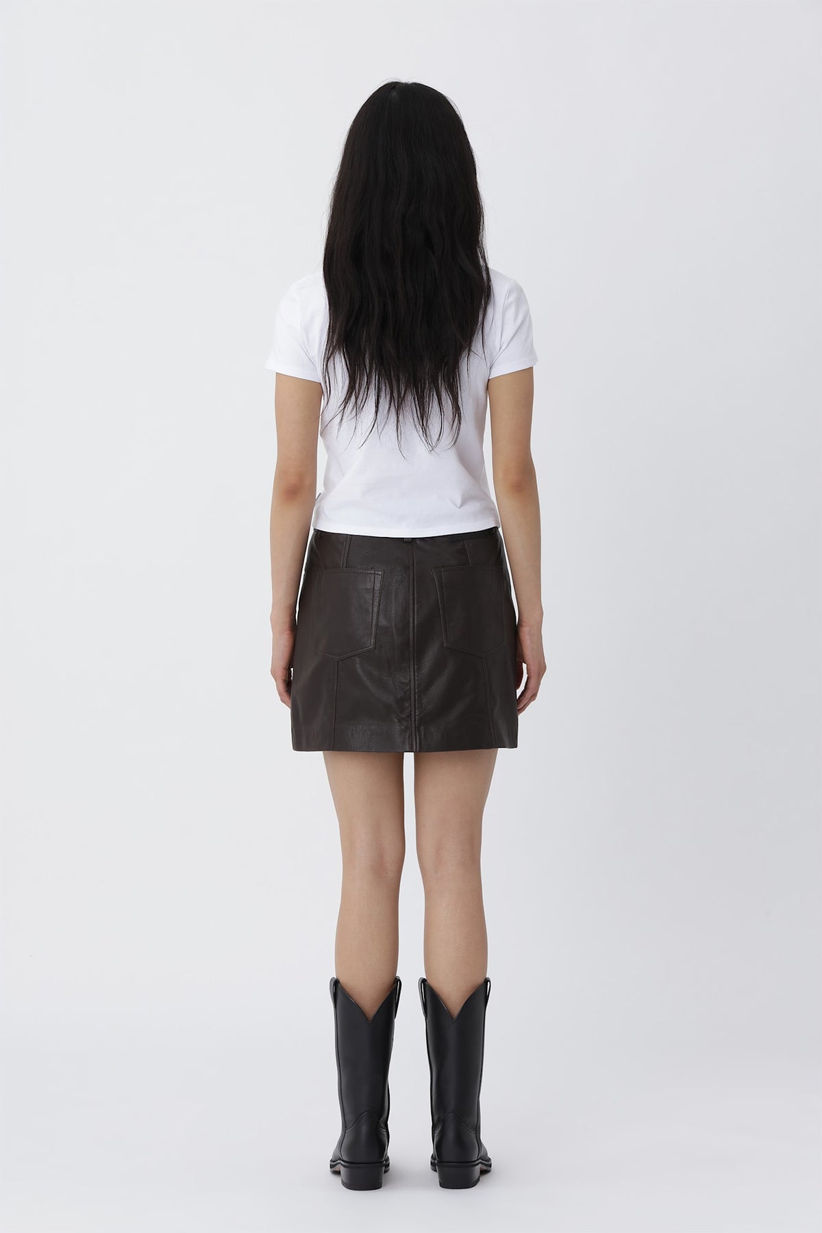 Sia Leather Skirt - Won Hundred Online Store