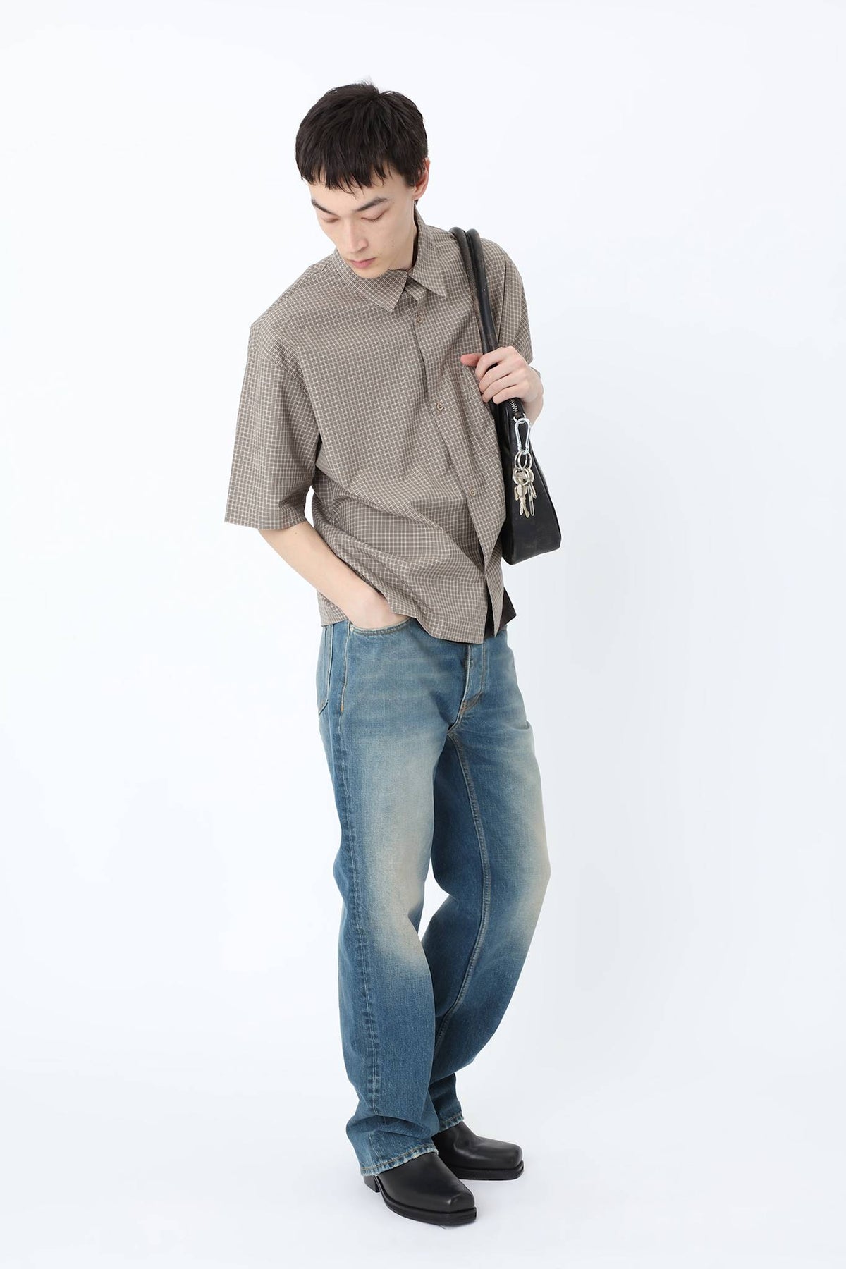 Maza Check SS Shirt - Won Hundred Online Store