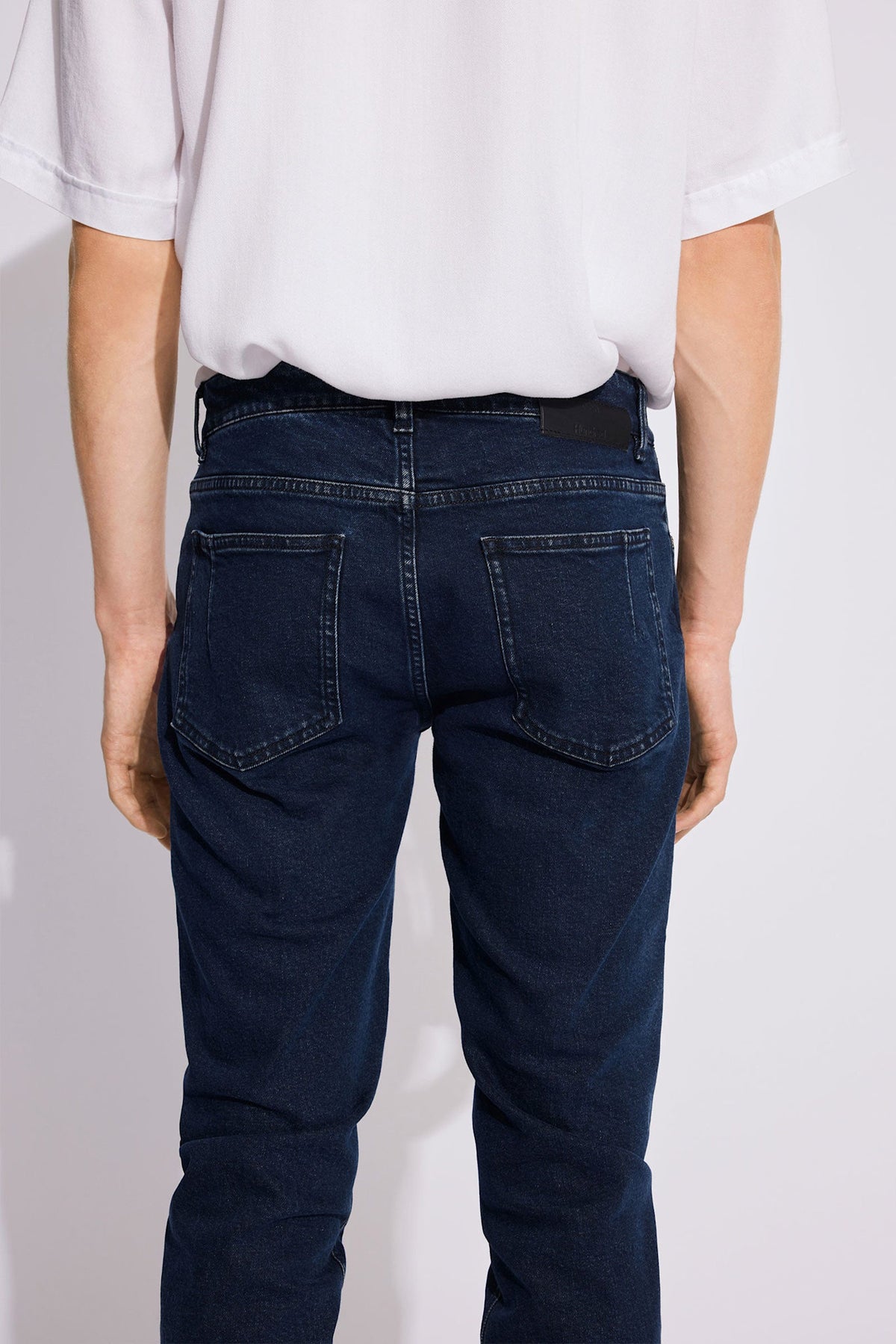 Won Hundred Men Dean A 5-Pockets Blue Black Comfort