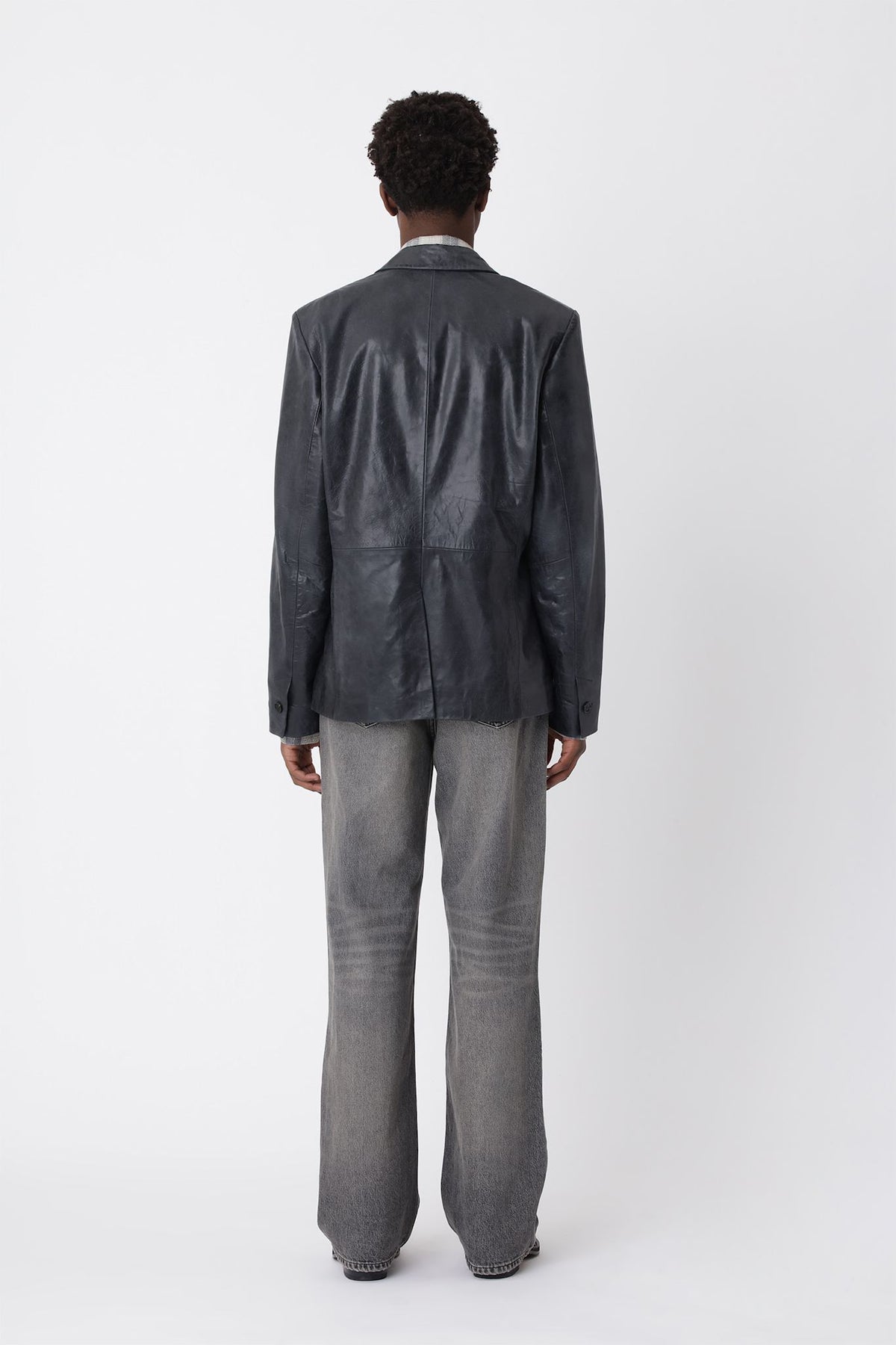 Oliver Leather Blazer - Won Hundred Online Store