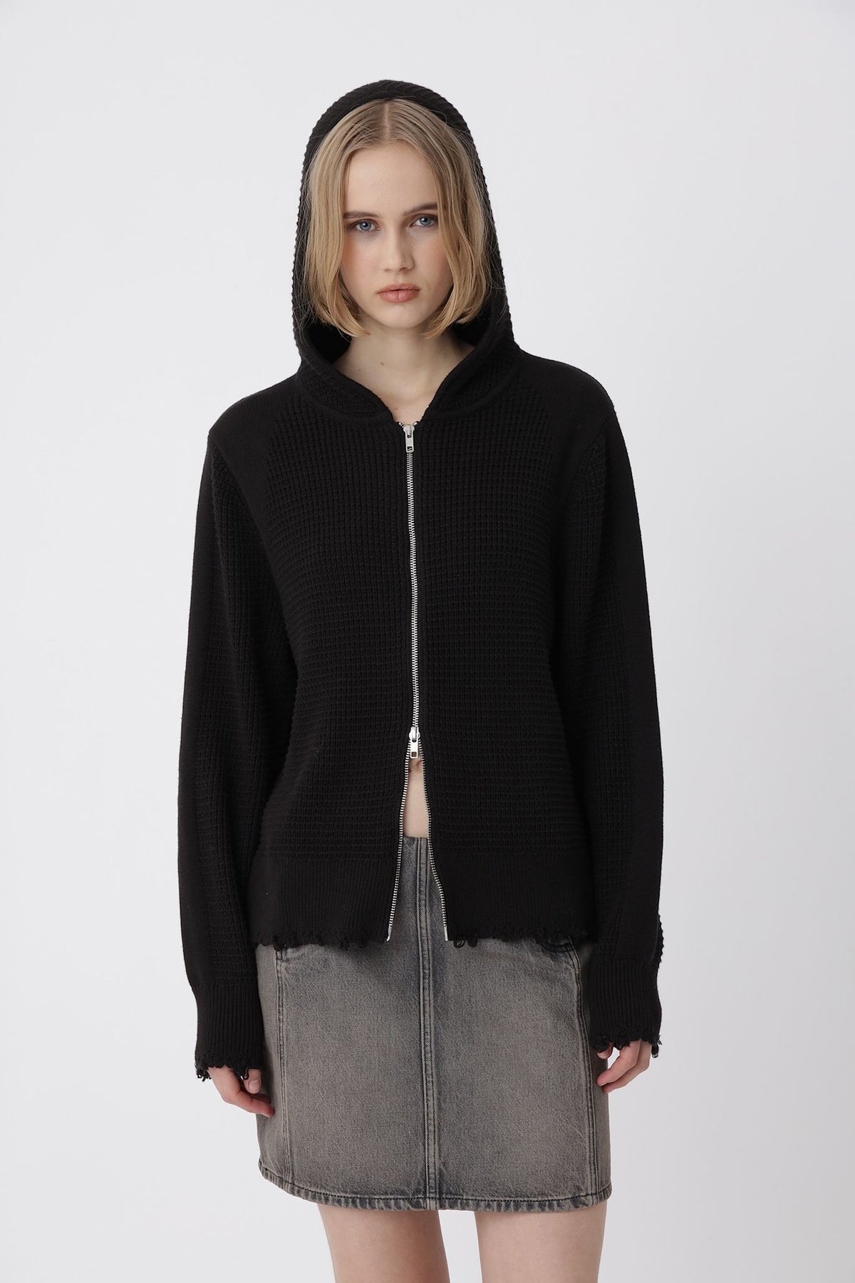 Glasgow Knit Hood W - Won Hundred Online Store