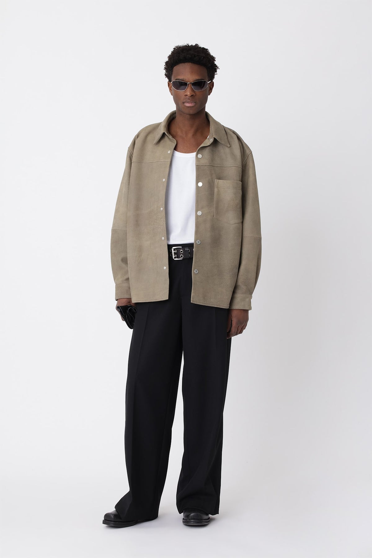 Zayne Suede Shirt - Won Hundred Online Store