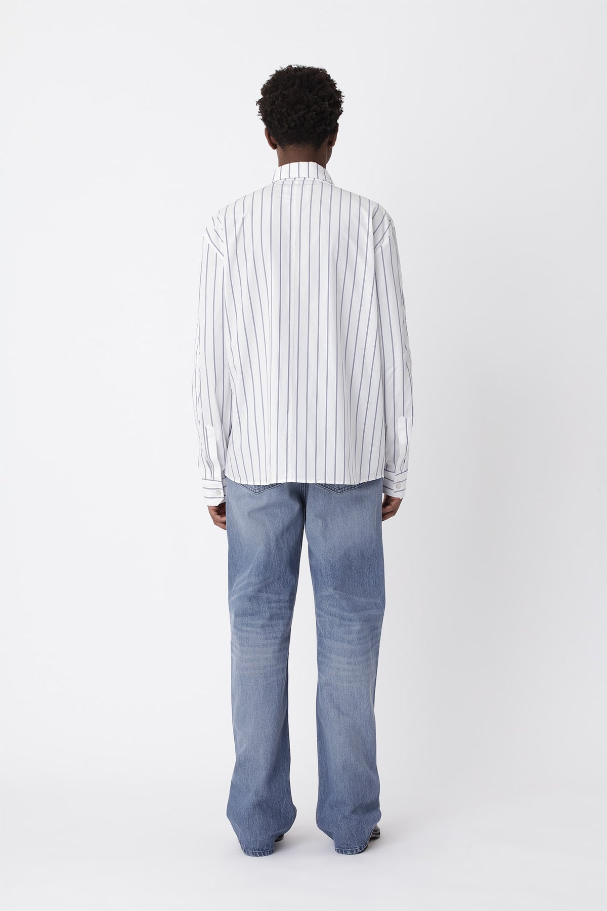 Knox Stripe Panel Shirt - Won Hundred Online Store