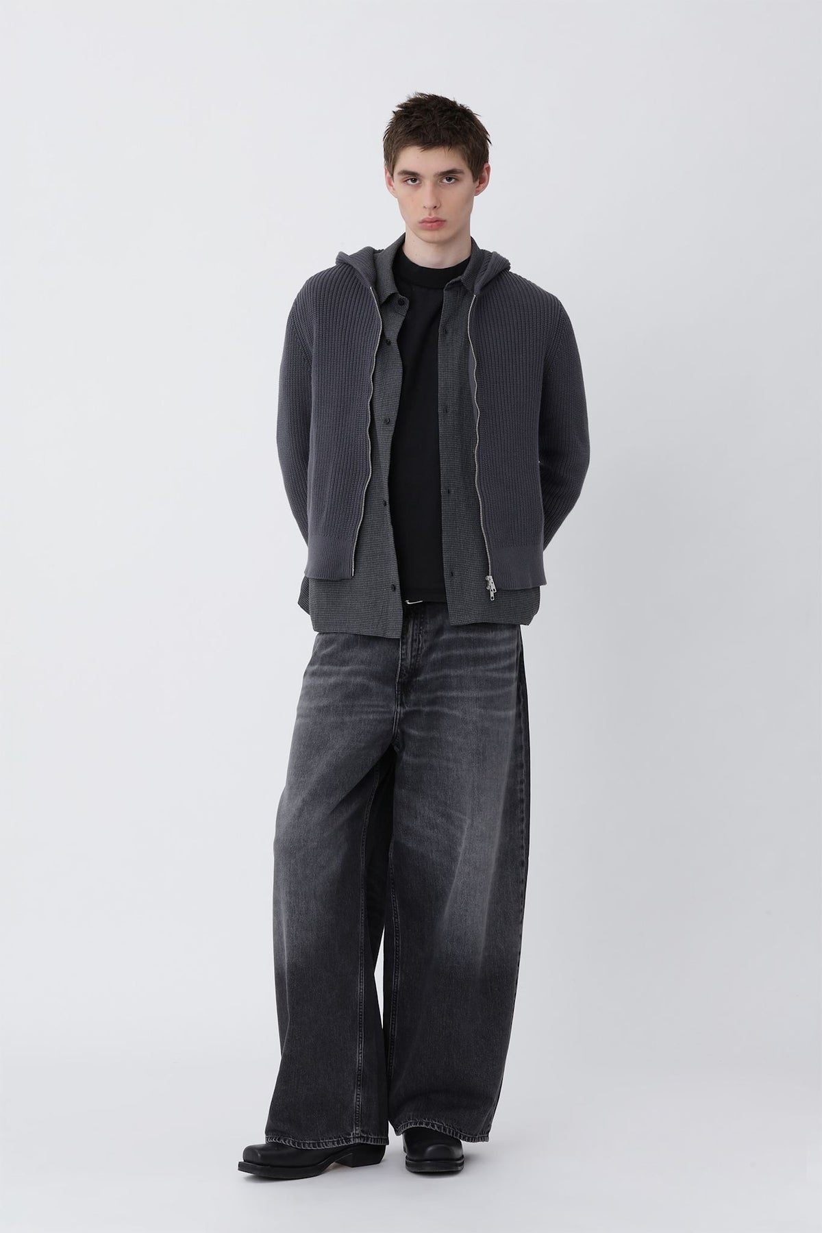 Glasgow Knit Hood M - Won Hundred Online Store