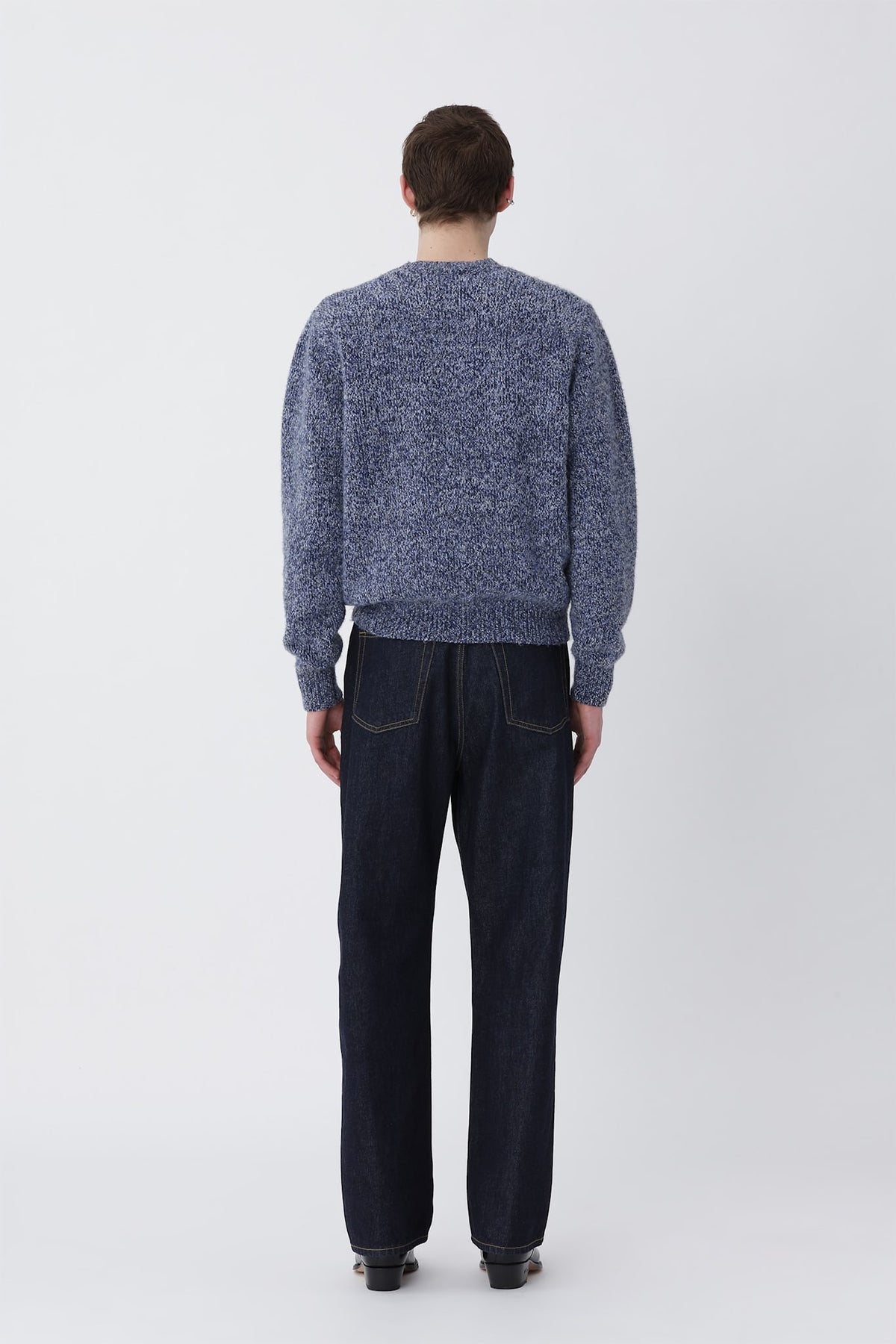 Felix Knit Sweater - Blue Indigo COMB. - Won Hundred Online Store