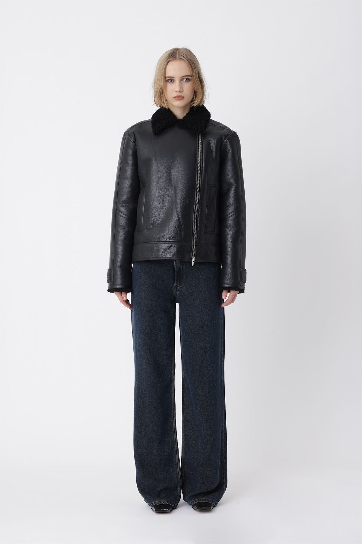 Pila Shearling Jacket - Won Hundred Online Store