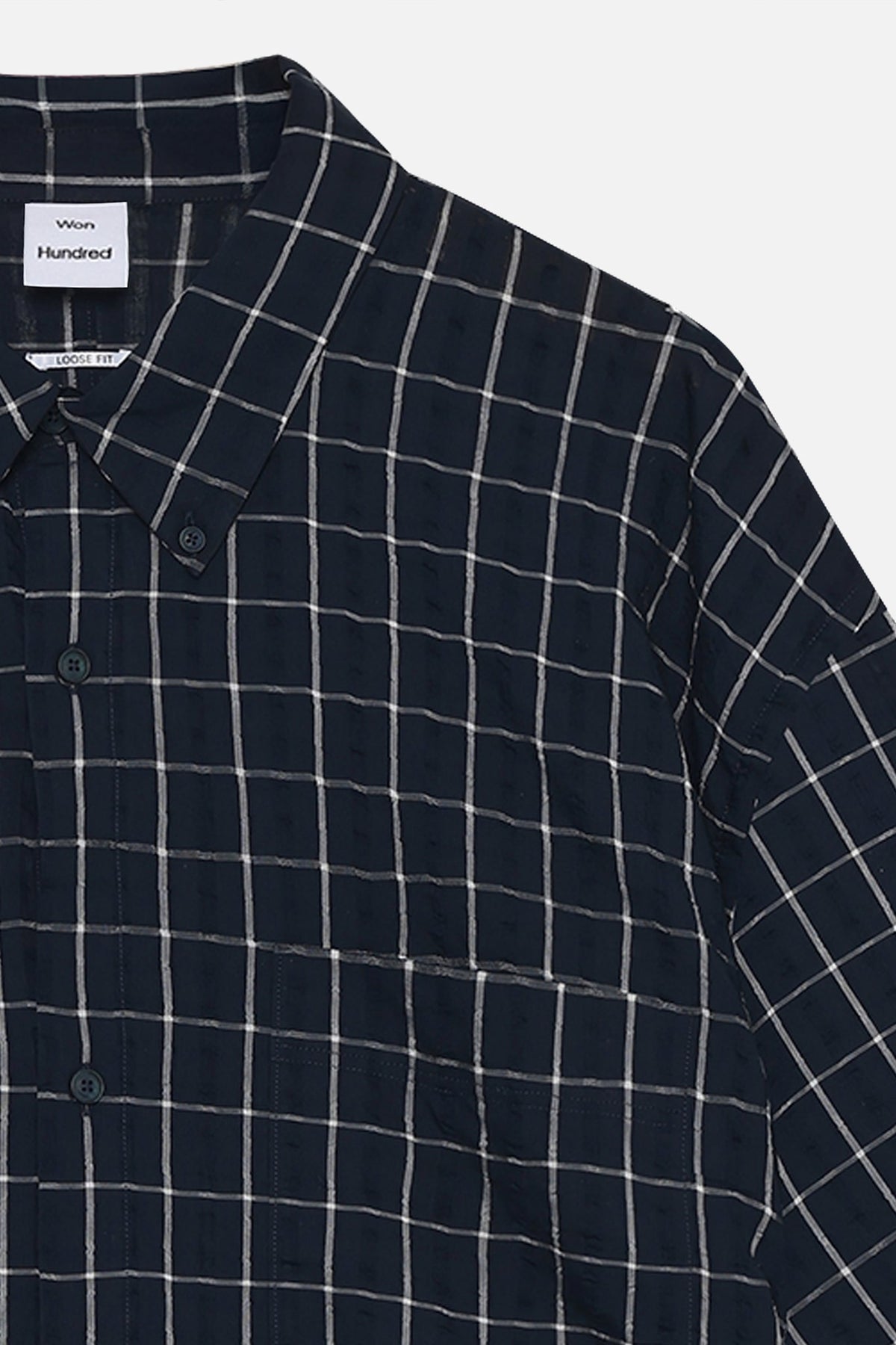 Maza Check SS Shirt - Won Hundred Online Store
