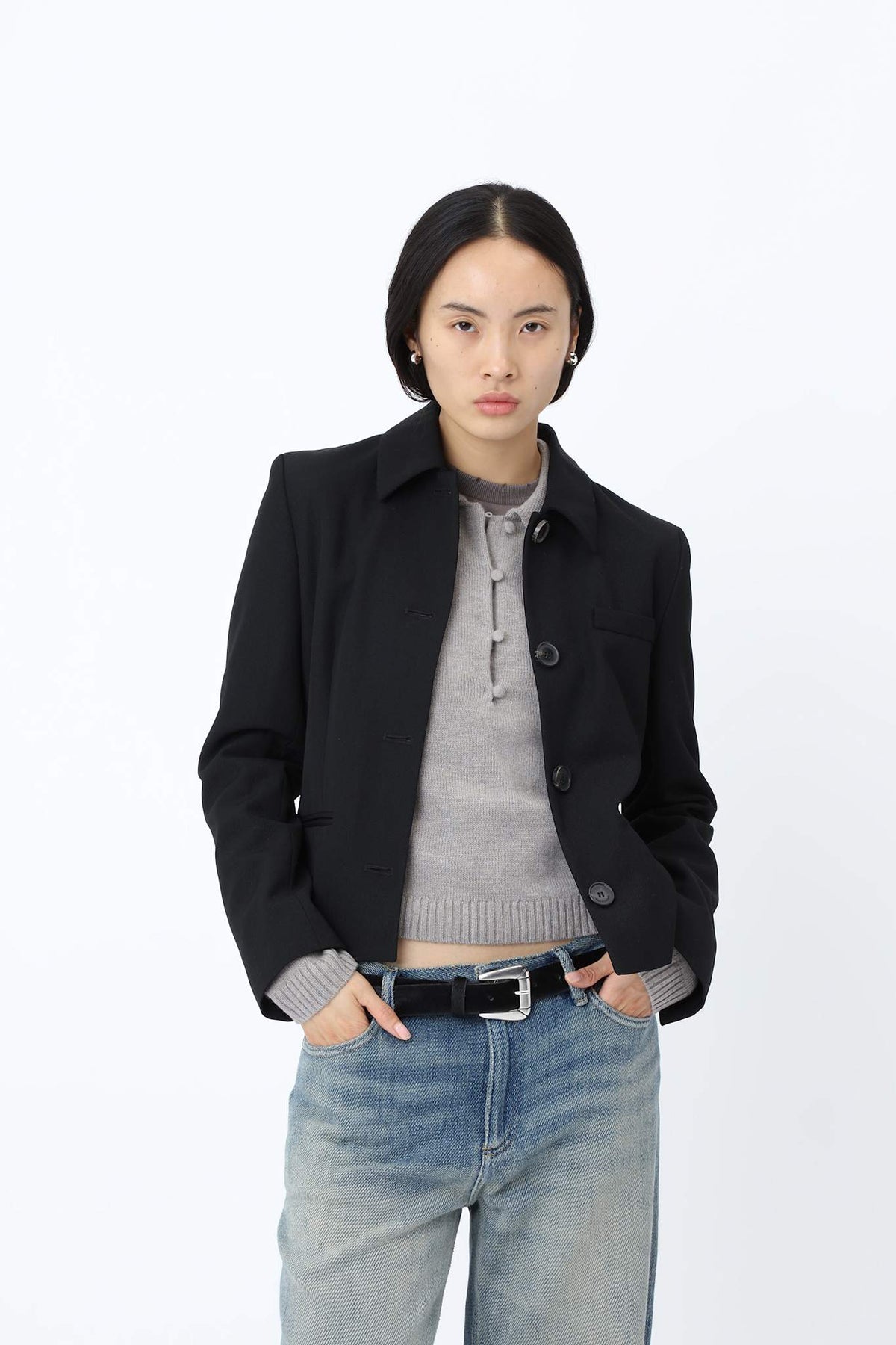 Paula Cashmere Knit Polo