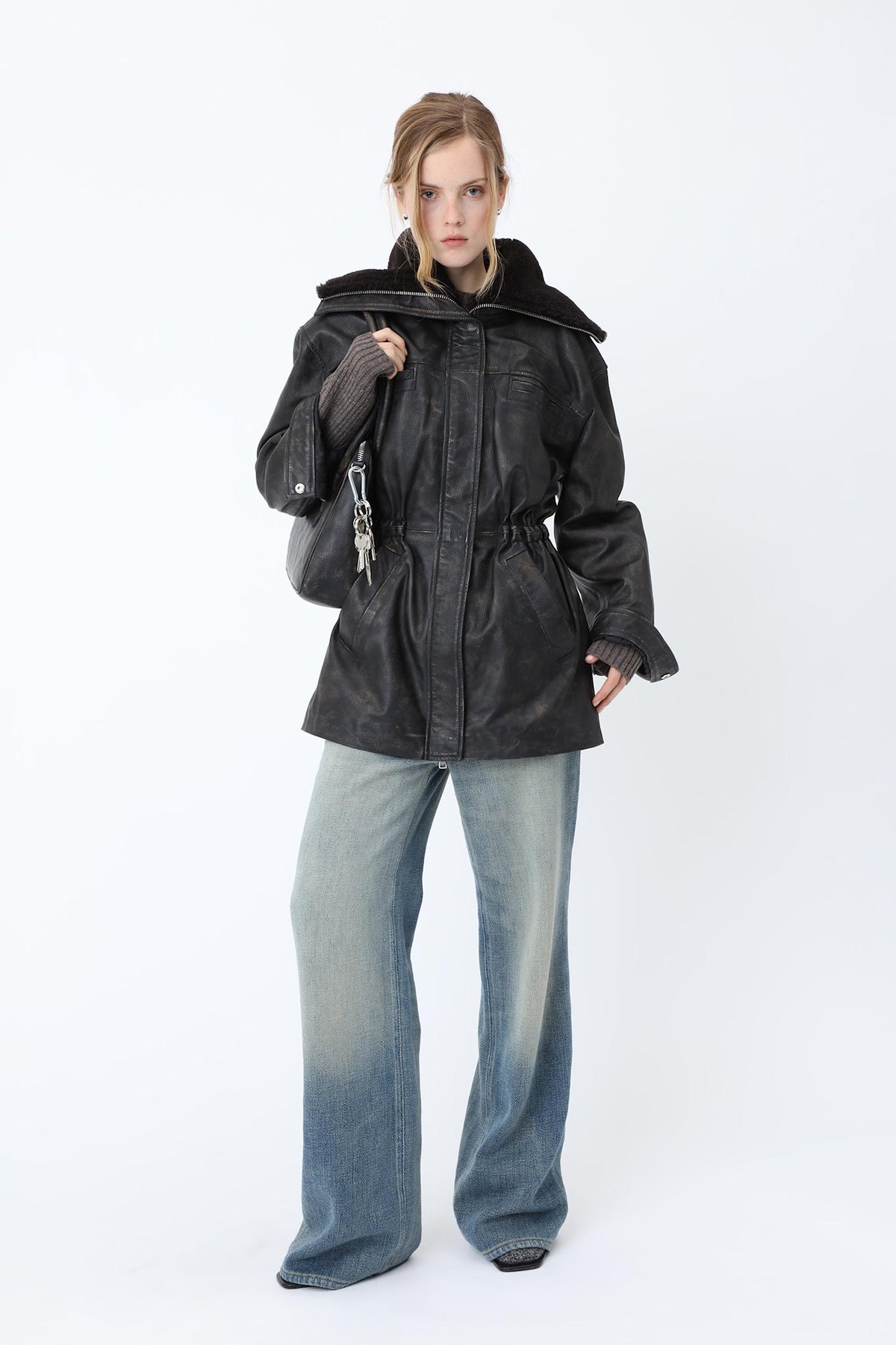 Dora Leather Jacket - Won Hundred Online Store