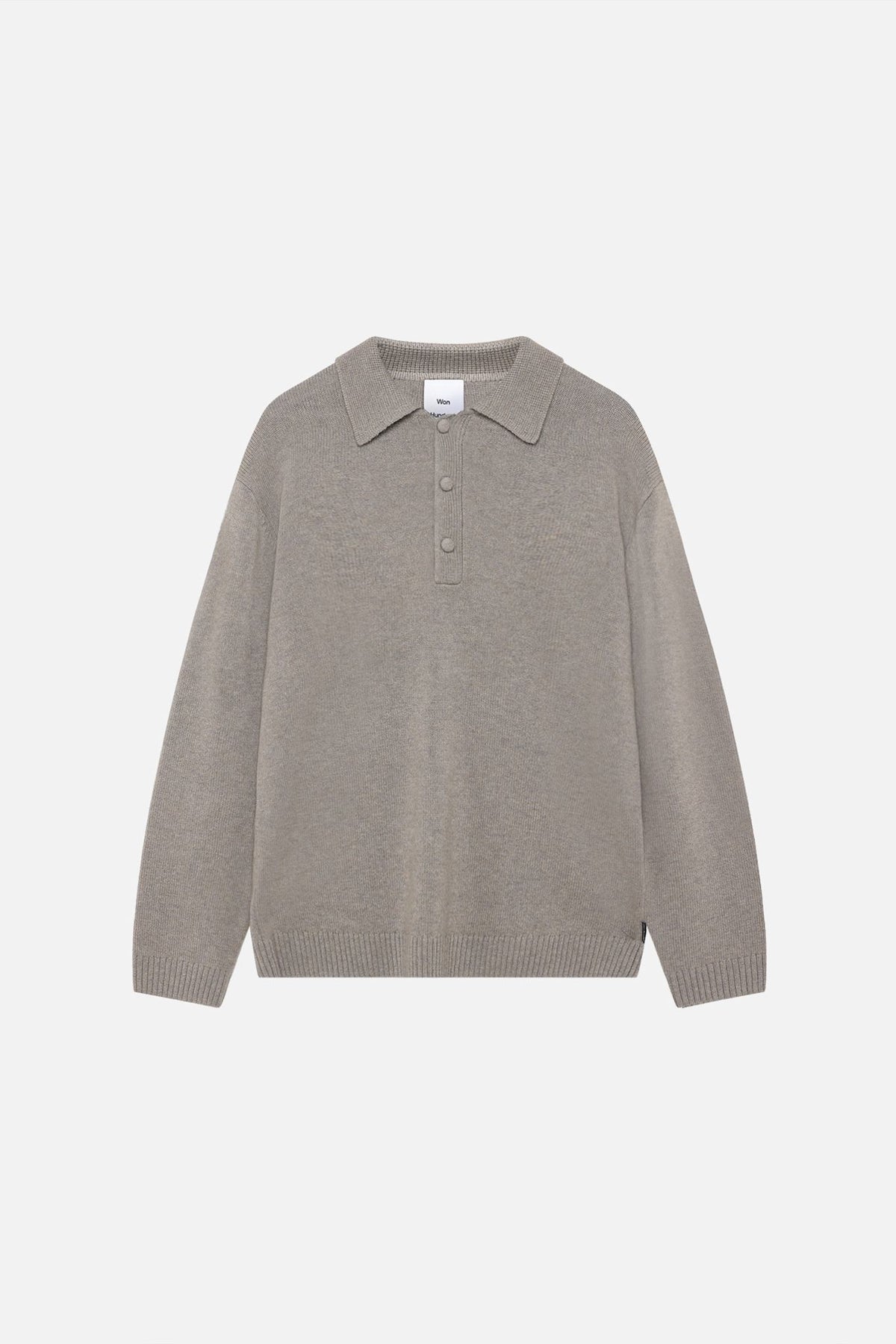 Paxton Cashmere Knit Polo - Won Hundred Online Store