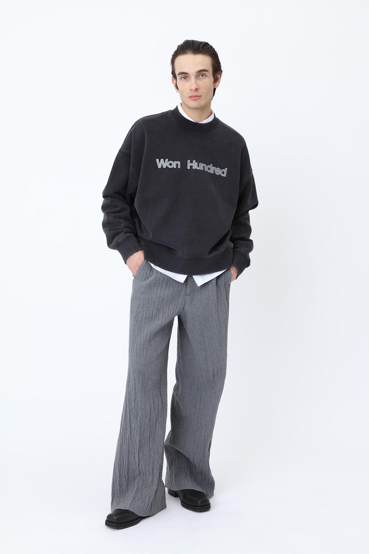 Jude Logo Flashes Sweater - Won Hundred Online Store