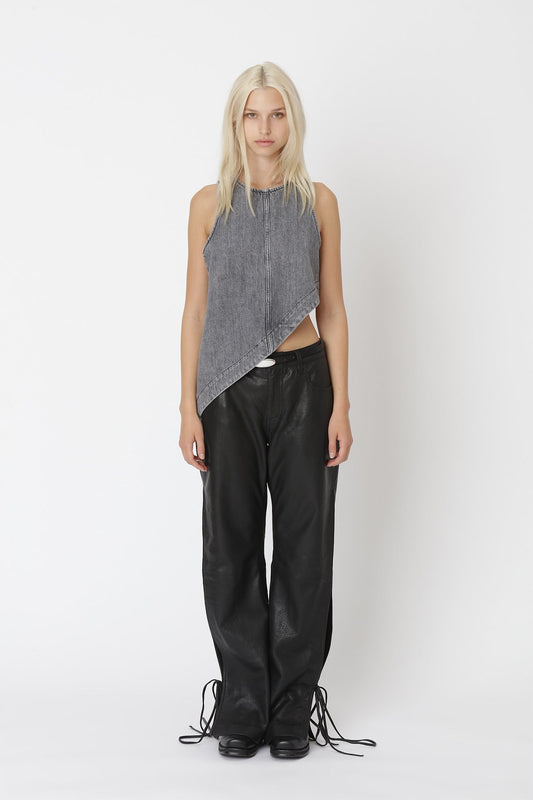 Won Hundred Women Amalie Top Denim Used Grey