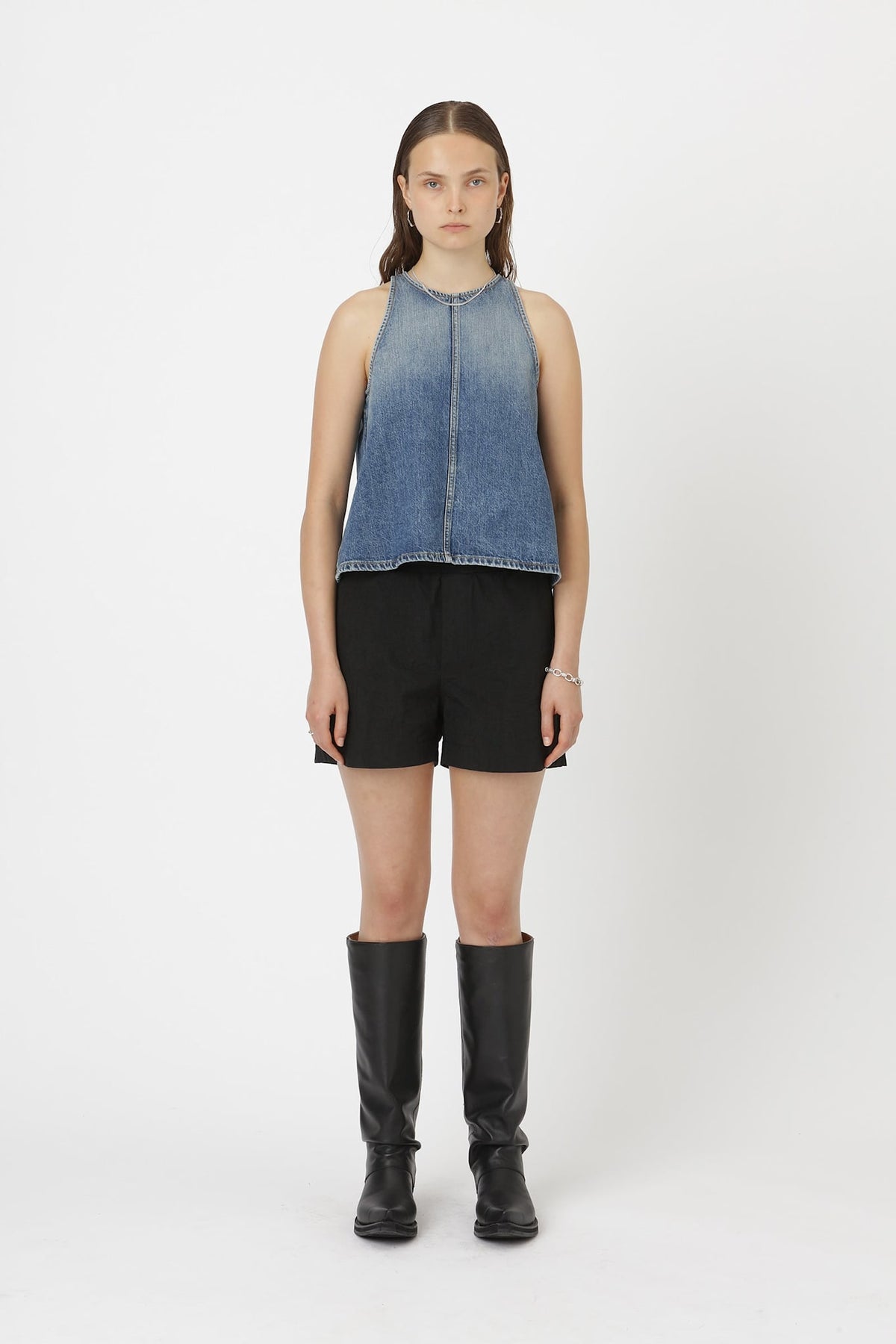 Won Hundred Women Amanda Nylon Shorts Black