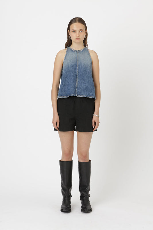 Won Hundred Women Amanda Nylon Shorts Black