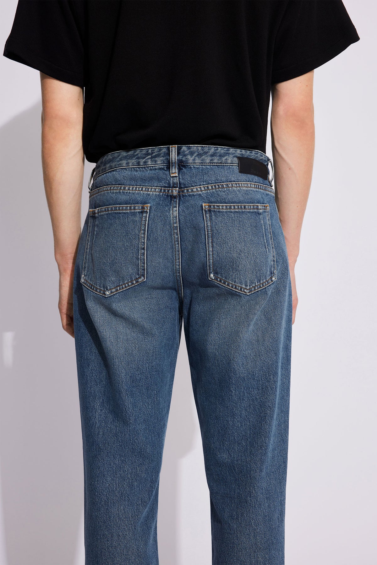 Won Hundred Men Archer 5-Pockets Original Blue Four