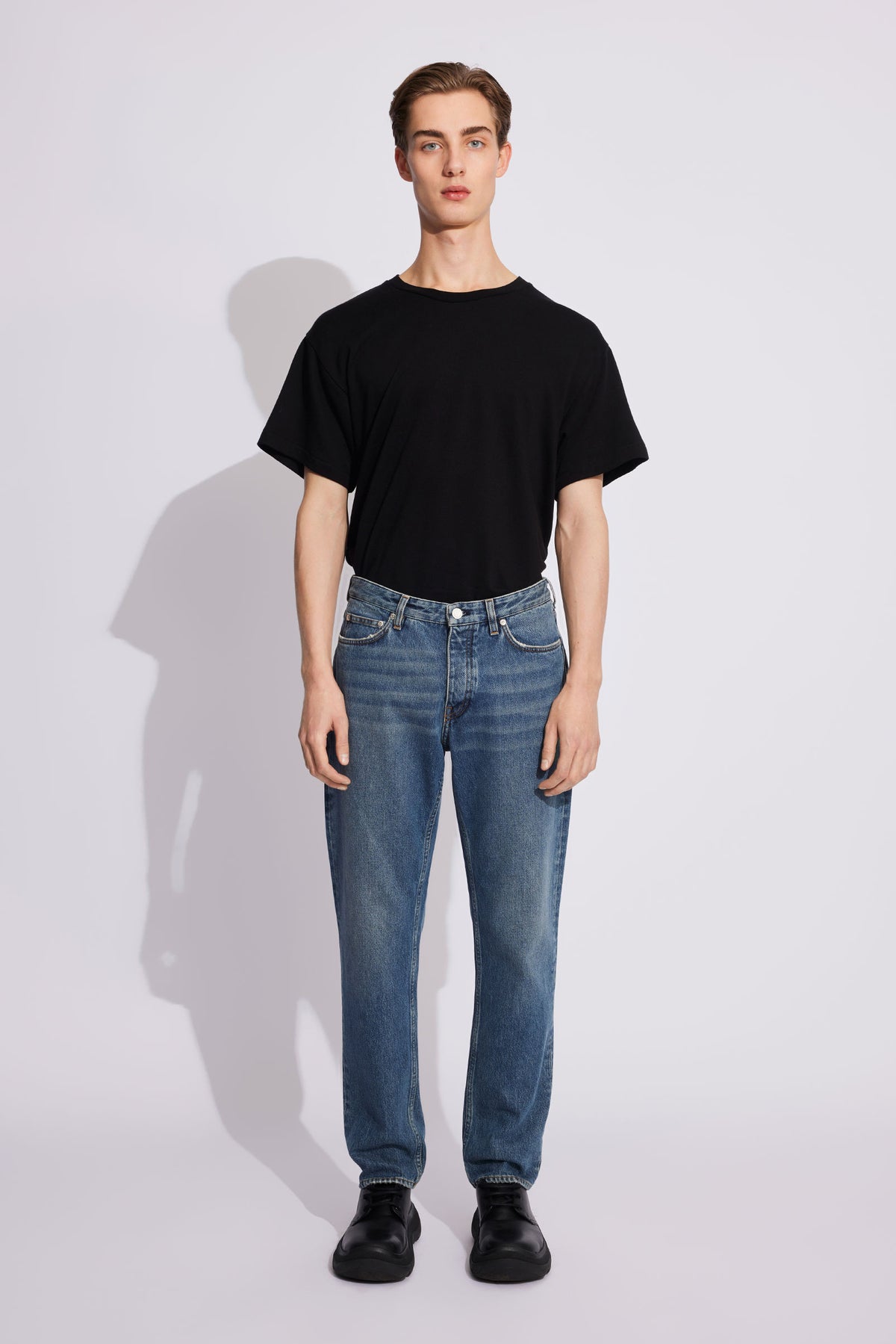 Won Hundred Men Archer 5-Pockets Original Blue Four