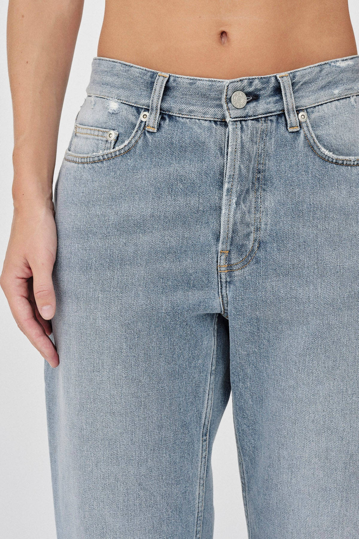 Won Hundred Women Baggy Jeans 5-Pockets Wash Eight