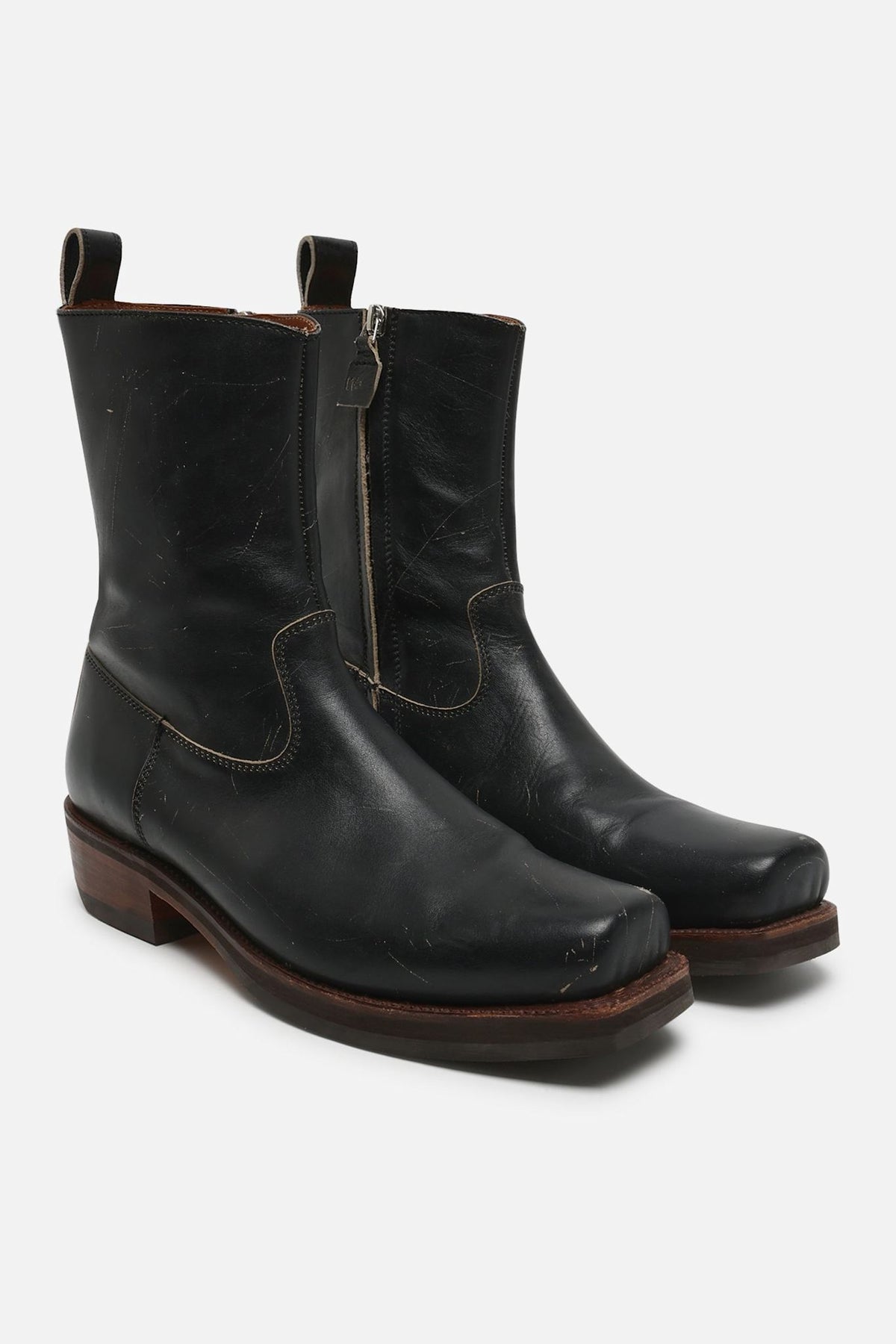 Won Hundred Unisex Barcelona Black Brown Shoes Black Brown