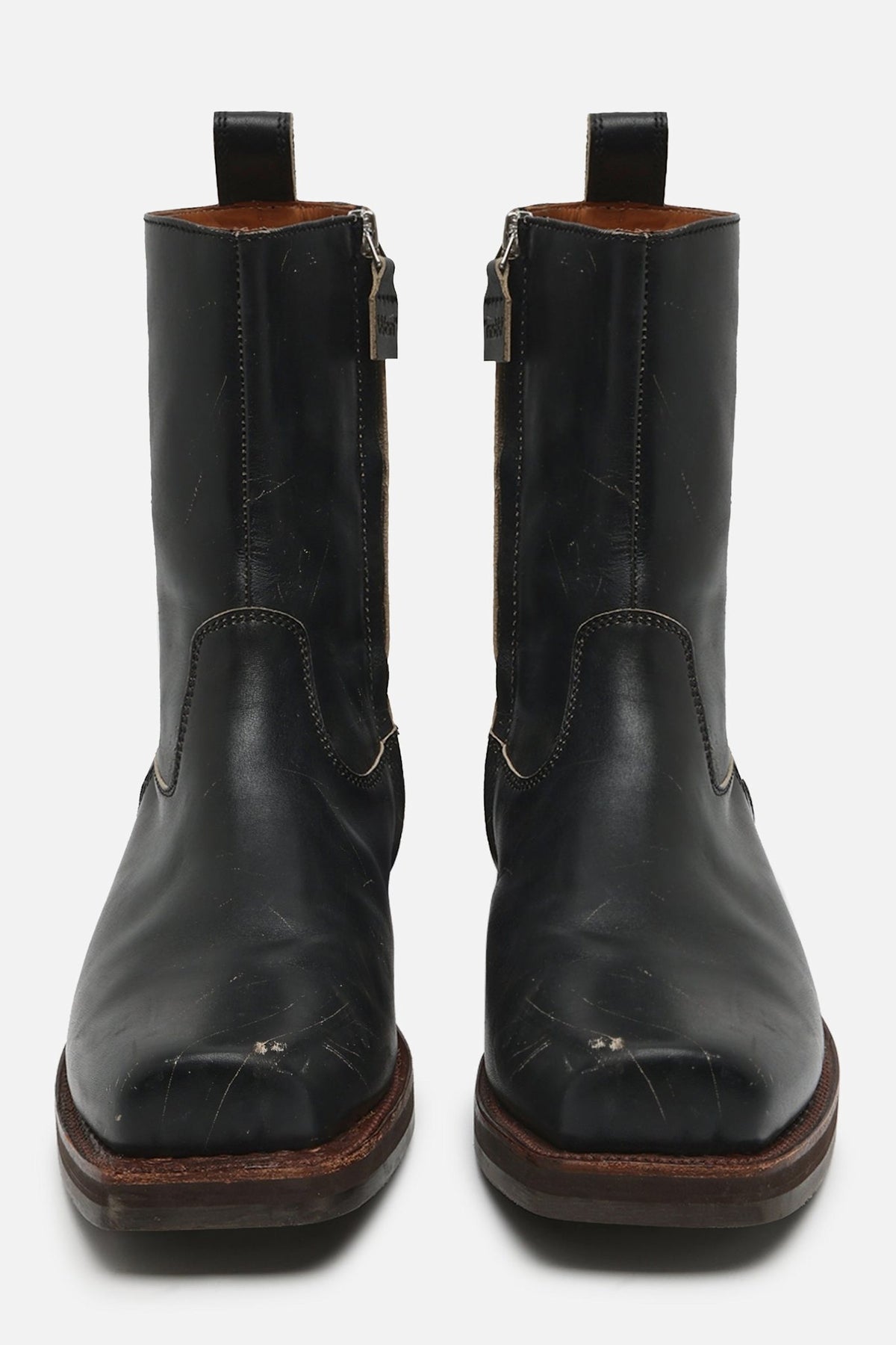 Won Hundred Unisex Barcelona Black Brown Shoes Black Brown