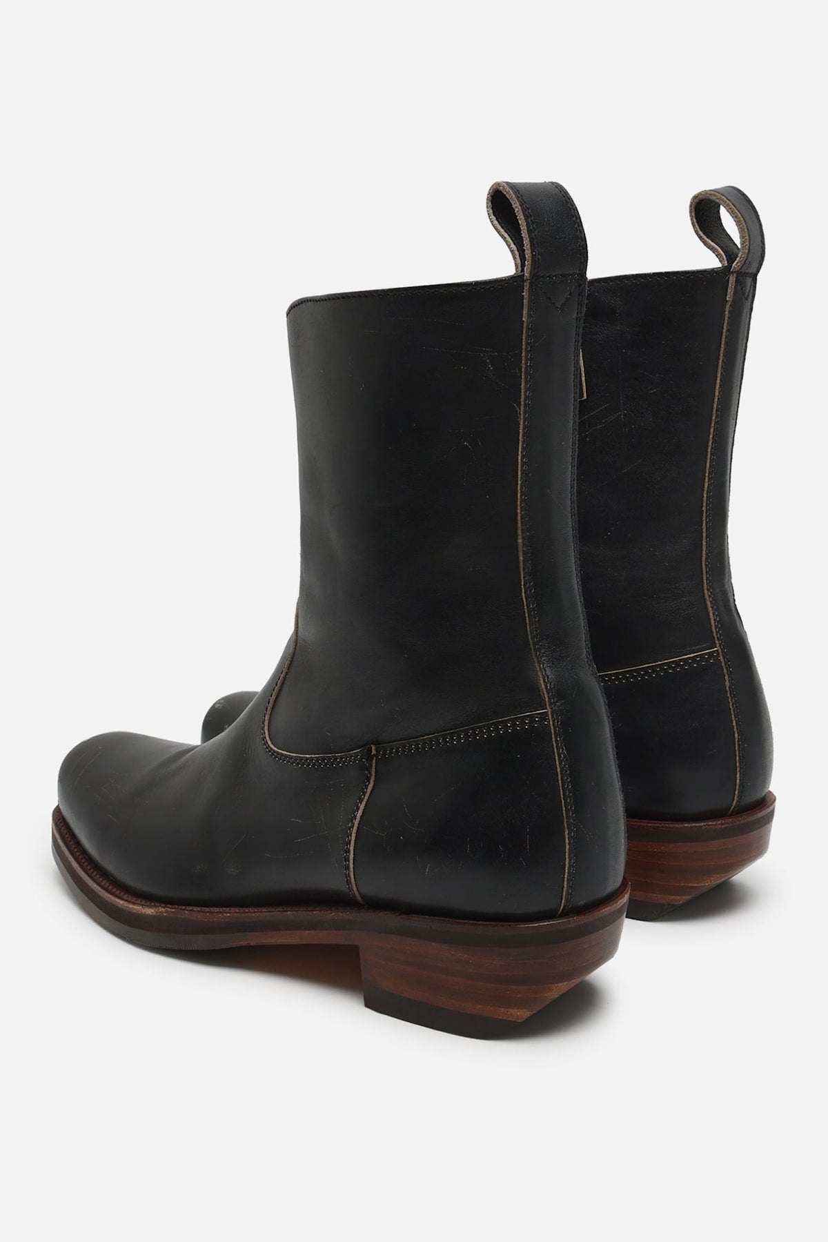 Won Hundred Unisex Barcelona Black Brown Shoes Black Brown