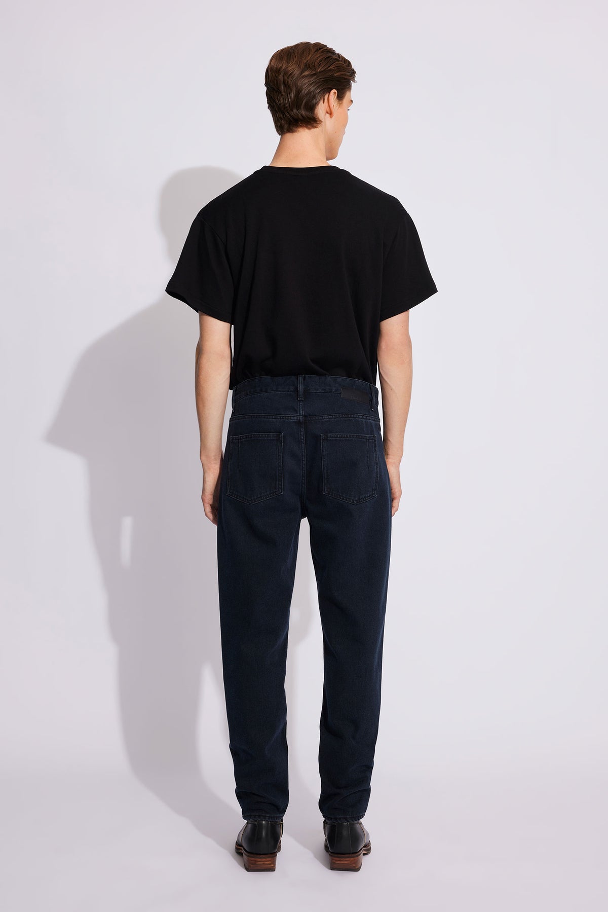 Won Hundred Men Ben 5-Pockets Rinsed Blue Black