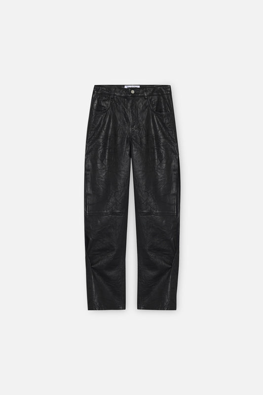 Brenna Slit Leather Pants - Won Hundred Online Store