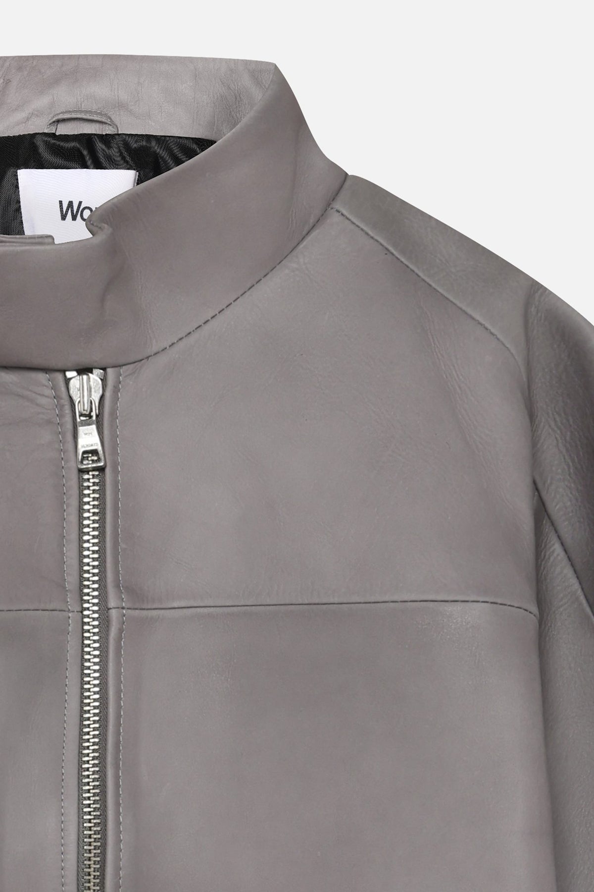 David Bomber Leather Jacket