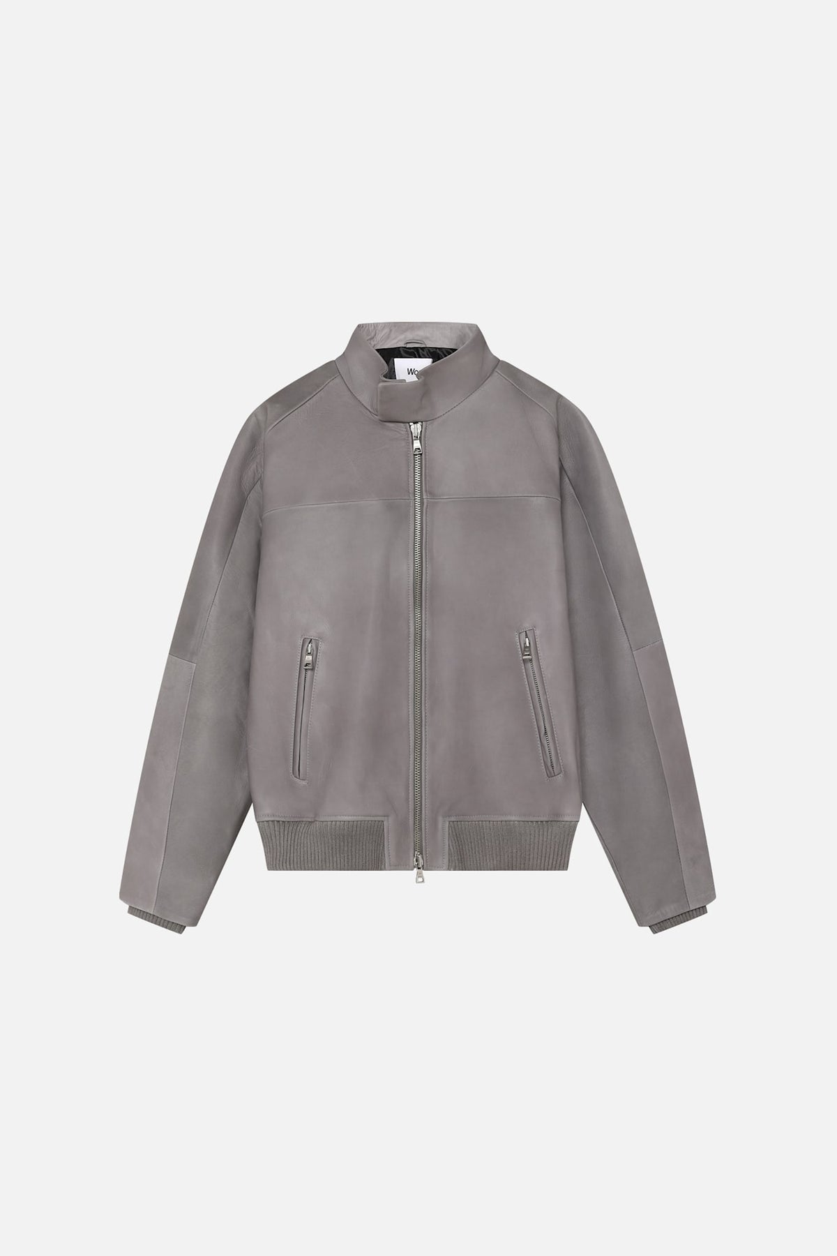 David Bomber Leather Jacket