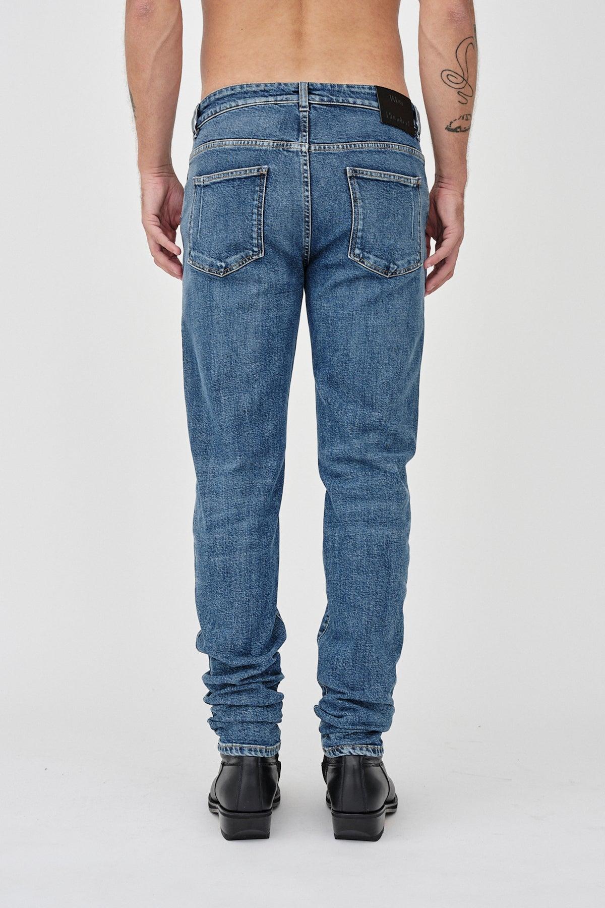 Won Hundred Men Dean B 5-Pockets True Blue Six