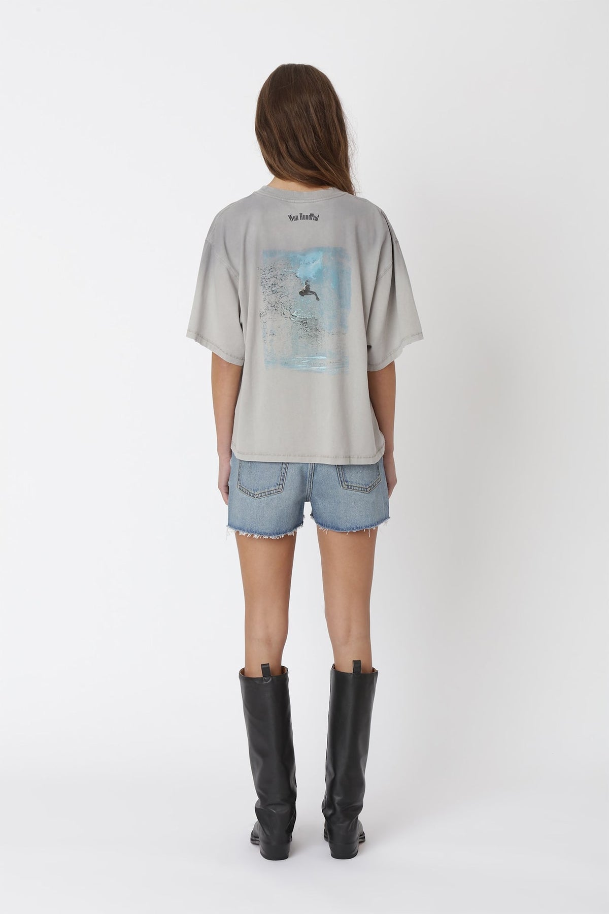 Won Hundred Unisex Houston Surf T-shirt T-shirt Mourning Dove