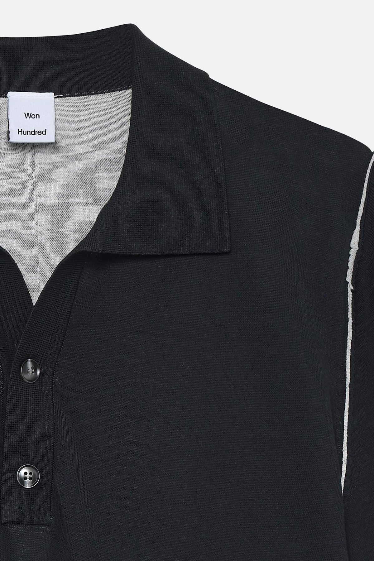 Jonas Two Layer Knit Polo - Won Hundred Online Store