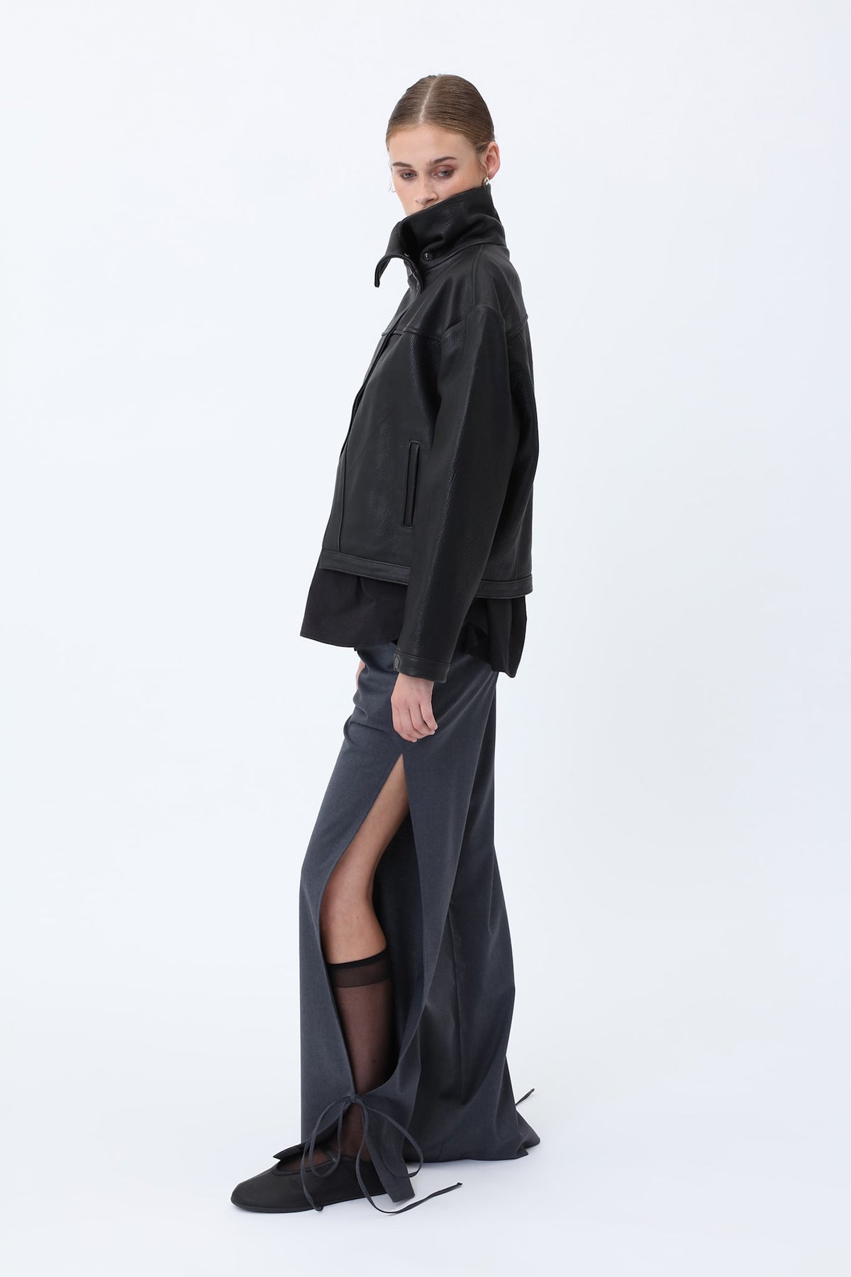 Kaia Leather Jacket - Won Hundred Online Store