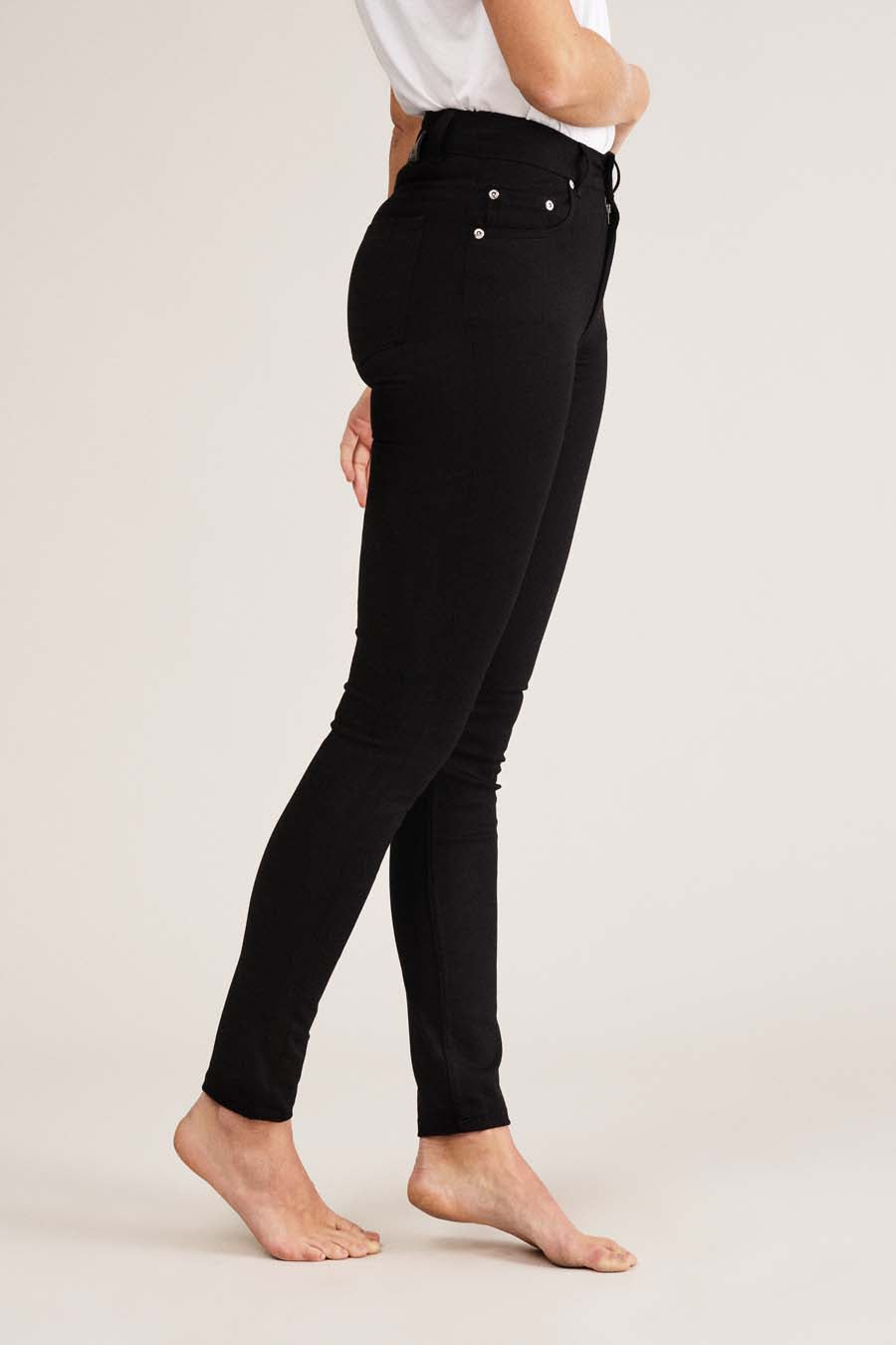 Won Hundred Women Marilyn A Jeans Stay Black