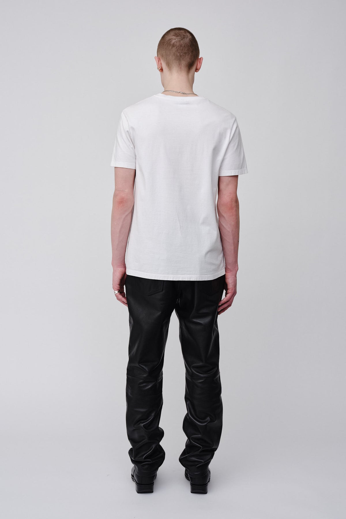 Won Hundred Men Troy Rubber T-shirt T-shirt White